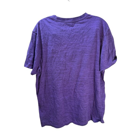 Los Angeles Lakers Purple T-Shirt Mens L NBA Team Logo Graphic Tee Cotton - Picture 5 of 6